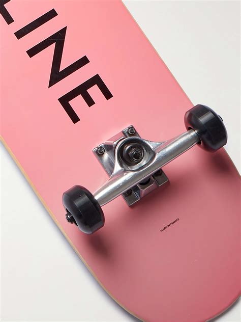 celine skateboard buy|CELINE HOMME Printed Wooden Skateboard for Men .